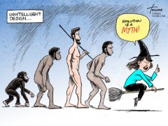 Tornoe’s Toon: Christine O’Donnell and Evolution