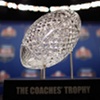 Alabama’s $30,000 crystal championship trophy shattered