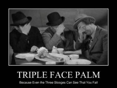 Fox News Performs Rare Triple Face Palm