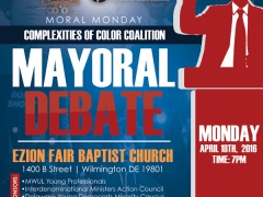 Complexities of Color Coalition Mayoral Debate April 18