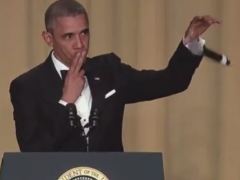 Obama Drops the Mic at the Correspondents Dinner