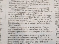 Carney Excoriated in NJ Letters – “Preposterous and Embarrassing”
