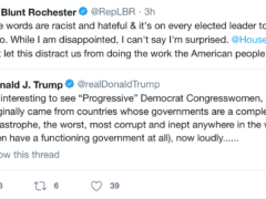Lisa Blunt Rochester would like you to know that she has issued a mild rebuke to the President via Twitter Lisa Blunt Rochester would like you to know that she has issued a mild rebuke to the President via Twitter