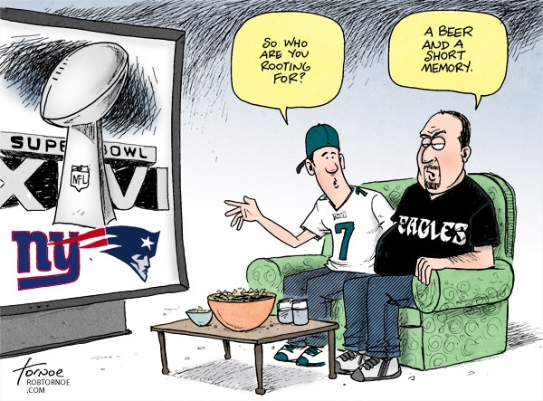 Super Bowl Eagles fans