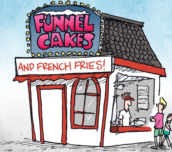 Shore funnel cake 