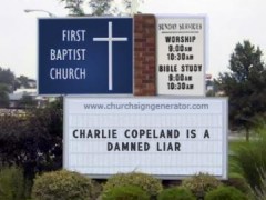 OMG Charlie Copeland is such a huge loser and fraud