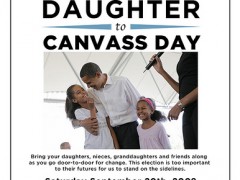 Take Your Daughter to Canvass Day — September 20 in PA