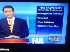 Tim Pawlenty Biography Fail