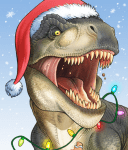 My other side project – Christmasaurus Rex