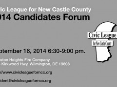 NCCo. Civic League Candidates Forum Scheduled for 9/16