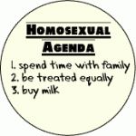 BREAKING: Gay Agenda — 1,593,422; Shaun Fink — 0