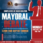 Complexities of Color Coalition Mayoral Debate April 18