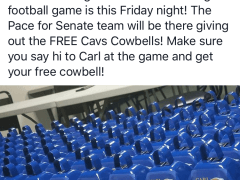 Pace giveaway hits the right note for Cavs fans