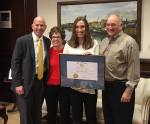 Congratulations to Ms McBride, Order of the First State Recipient