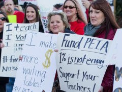 West Virginia’s teachers on the front lines of another trickle down failure