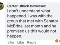 McBride Breaks Promise, Joins Pro School Massacre Caucus