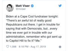 Joe, don’t go there