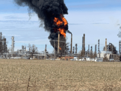 Breaking: Delaware City Refinery Burning