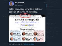 Fox News’ Brit Hume posts website screenshot with “Sexy Vixen Vinyl” in other tab