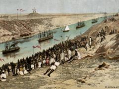 The Suez Canal was opened in November 1869