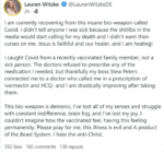 DL Open Thread Sunday October 23rd 2021 – Leader of DEGOP Blames Demons Employing “Bio-Weapons” for Her Covid Diagnosis – Claims to Be Battling the Disease With Prayer and Ivermectin